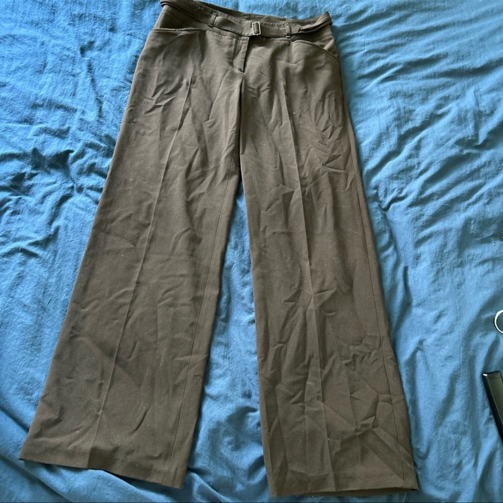 Max Studio Chocolate Brown Trousers